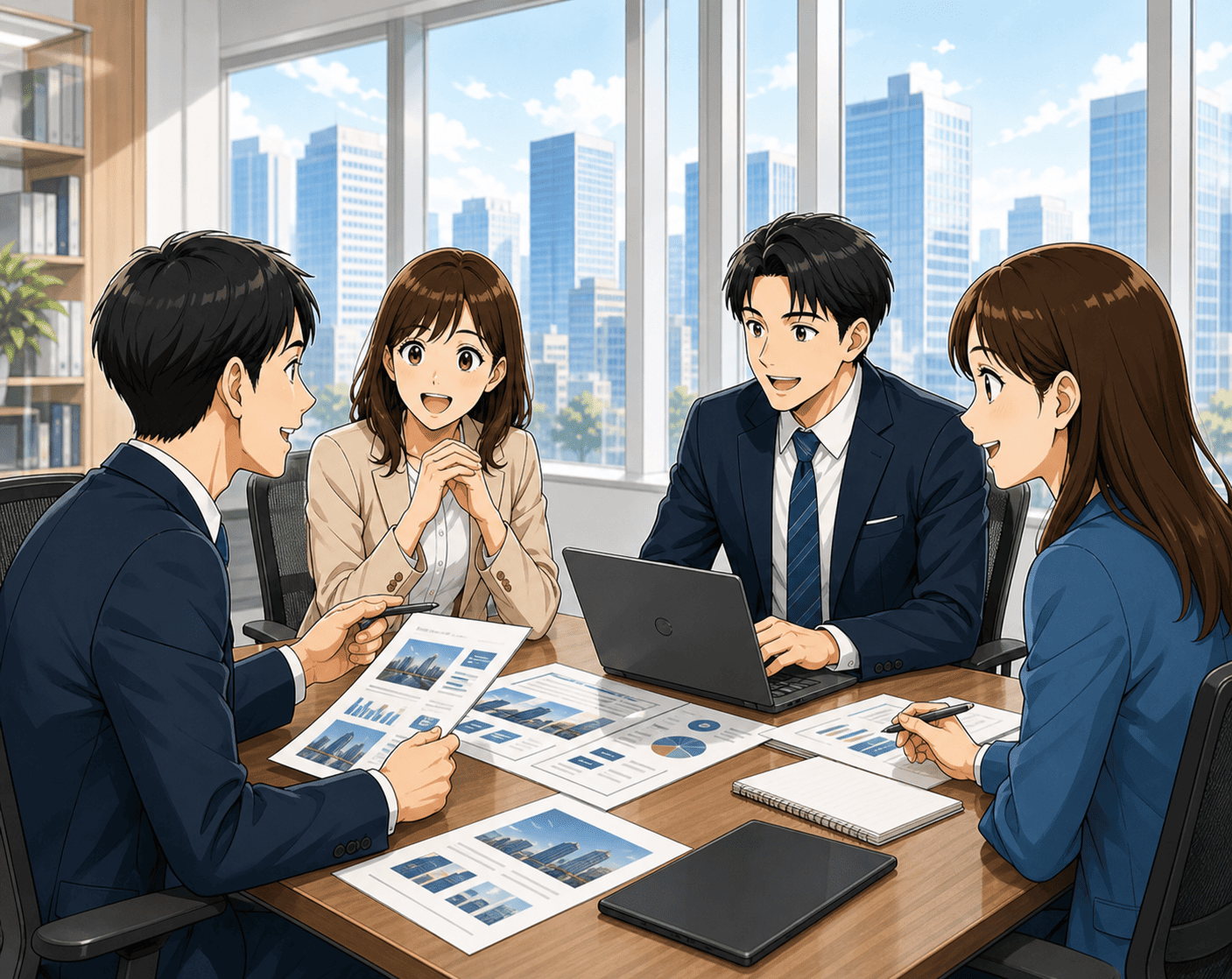 物語として見える化し、共通認識を形成する